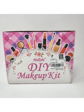 58 Pcs Kids Makeup Kit for Girl, Princess Toys Real Washable Cosmetic Set with M